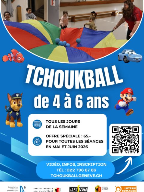 Vous recherchez une activité pour vos enfants ! Nous avons la solution pour vous ! 😀
👉 Du baby Tchouk est disponible toute la semaine et cela jusqu’à juin 2026 !
Alors hésitez pas à nous contacter pour en savoir plus 🙃
#tchoukballgeneve #sportmotivation #baby #geneva #tchoukball