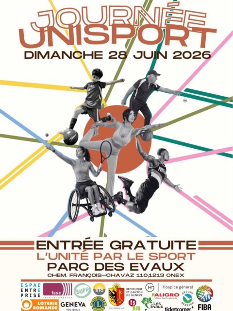 L’association cantonale genevoise de Tchoukball sera présente le dimanche 28 juin 2026 au Parc des Evaux, à Onex, pour une grande journée sportive et festives !
Football, pétanque, tchoukball, initiations, restaurations et ambiances musicales sont au programme dès 10h.
Entrée gratuite - venez nombreux !
#tchoukball #tchoukballispassion🤾💪❤️ #sportmotivation #geneve #parcdesevaux