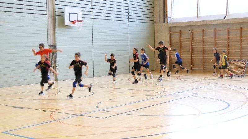 Les juniors profitent pleinement du camp de Pâques