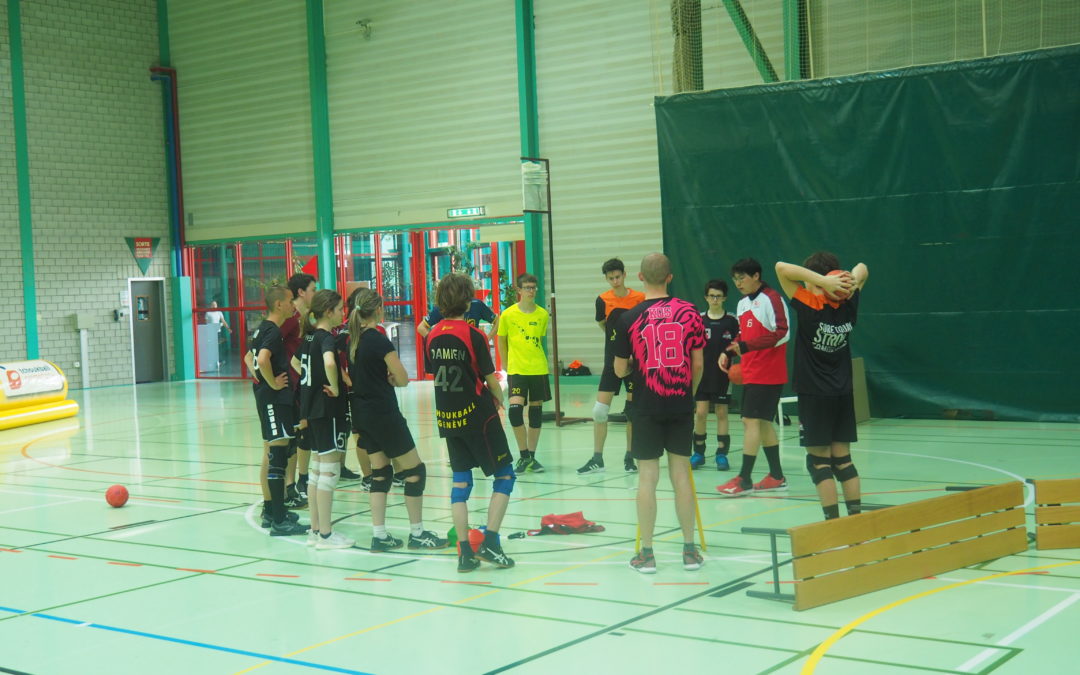 Le premier camp technique de tchoukball