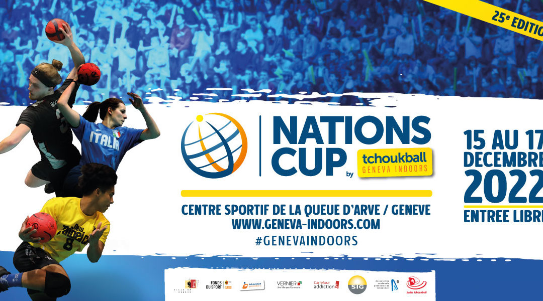 En décembre, nous célébrons tous ensemble la 25ème édition des Tchoukball Geneva Indoors !