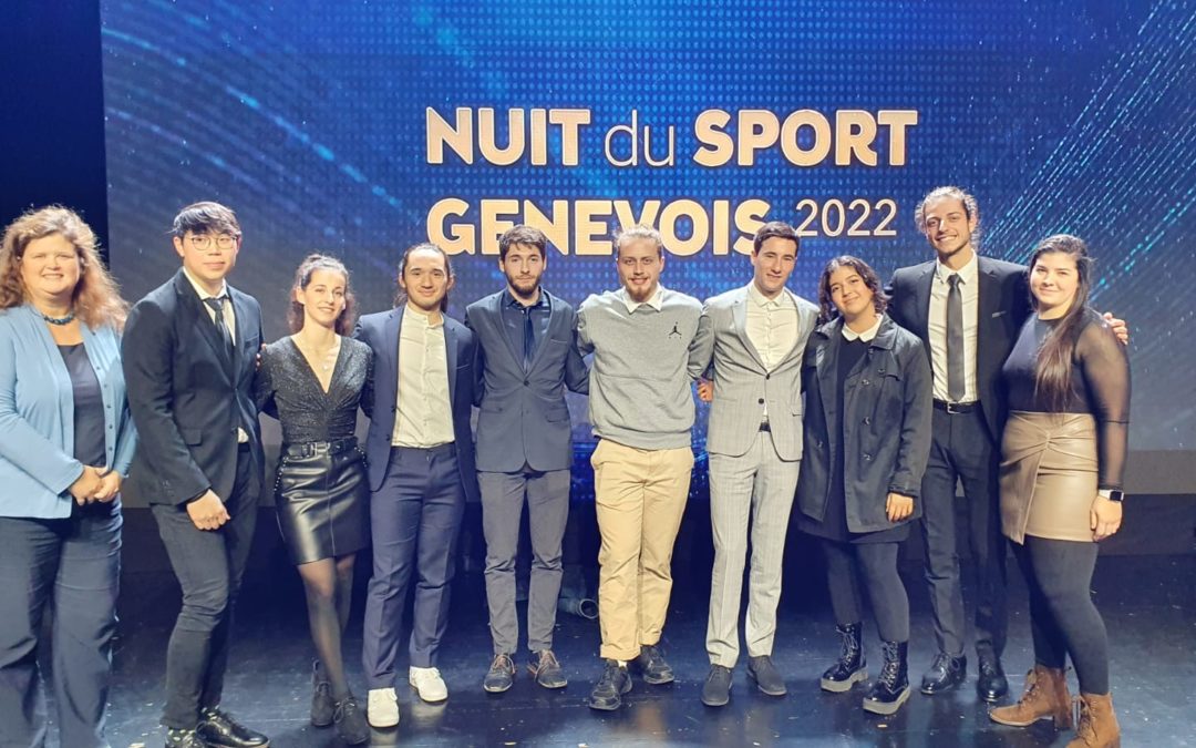 Reportage de Léman Bleu sur les Geneva Dragons, suite à la nomination à la nuit du sport genevois