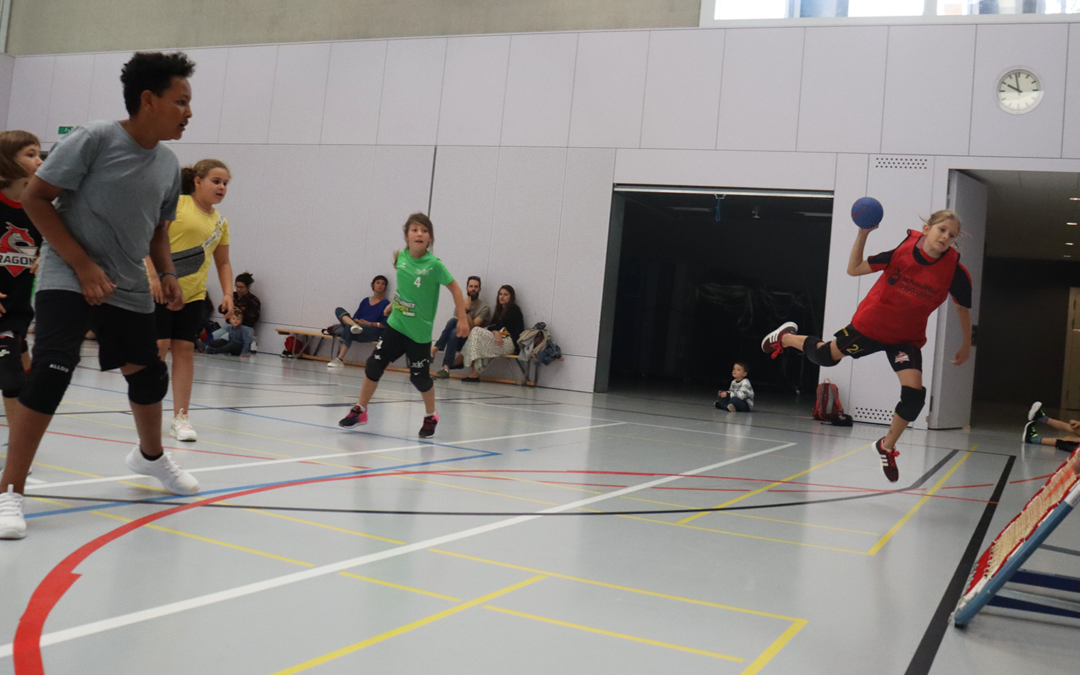 1 er tournoi de la saison pour le Tchoukball Genevois