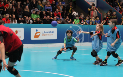 Les juniors sont ravis d’avoir participé au Tchoukball Geneva Indoors